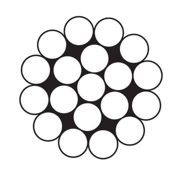 1/16" x 305Mtr 1 x 19 304 Stainless Steel Wire Rope