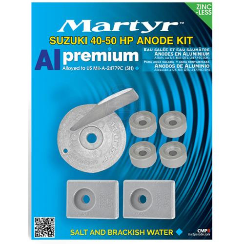 Anode Kit Alloy Outboard  Suzuki 40-50 HP