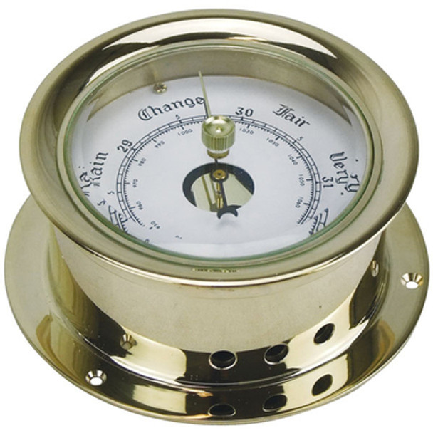 Brass Barometer 110mm Face X