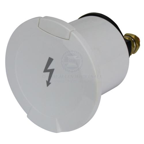 Battery Switch + Round Battery Box Kit - Inc. Bolts / Nuts