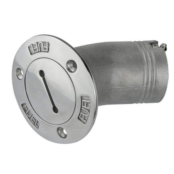 50mm Stainless Steel Fuel 30 Deg D/Fill W/Key