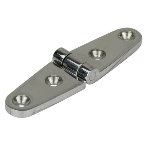 Hinge 316G Cast S/Steel Strap 27 x 102mm Even Split - Pair