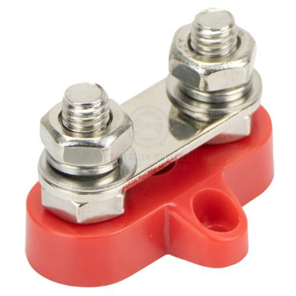 Heavy Duty Terminal Studs M8 Positive Dual with Link