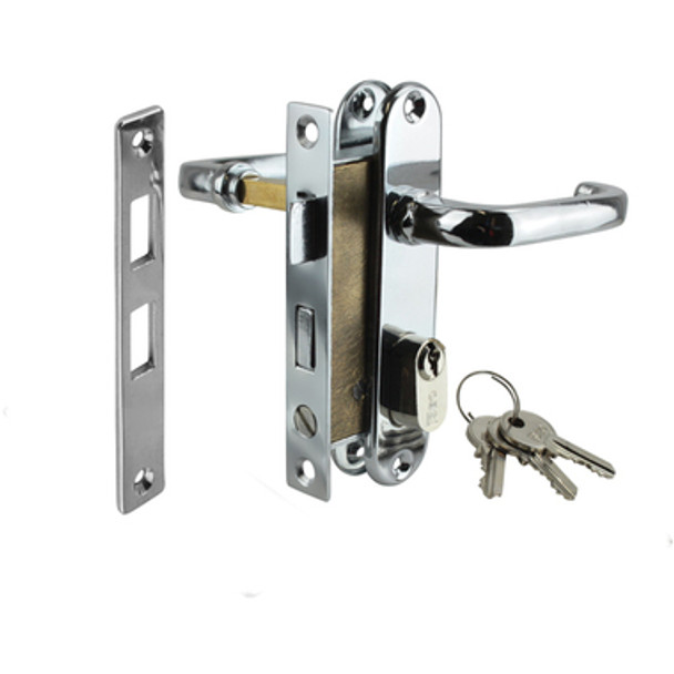 Stainless Steel Brass Door Set With Lock