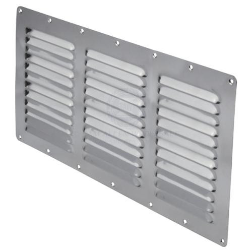 Vent louvre 304G S/Steel 360 x 185mm