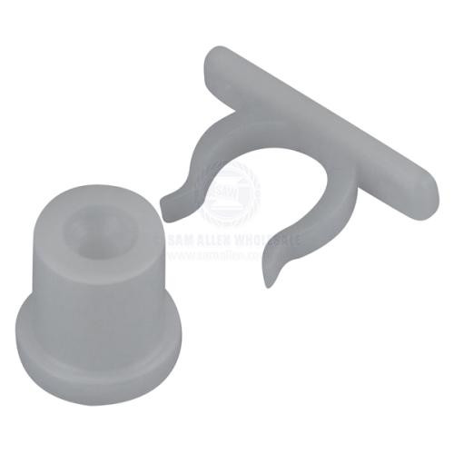 Cupboard Catch Nylon White