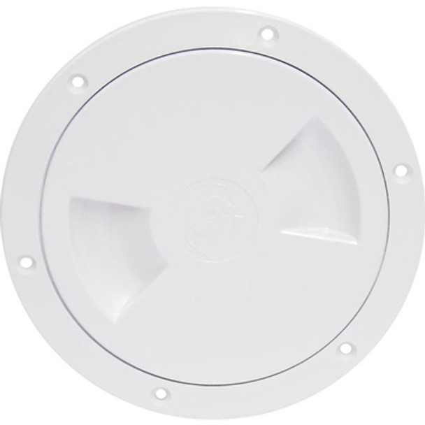 6" Opening White Inspection Port