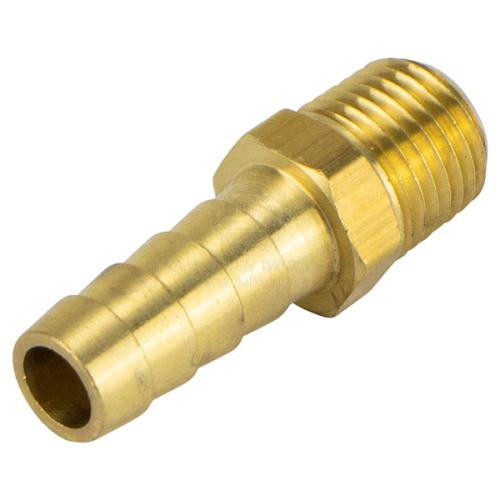 Hose Tail Brass Straight NPTM
