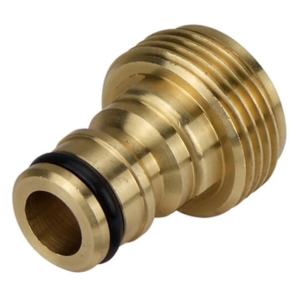 3/4" BSP Male To Garden Hose Fitting Brass