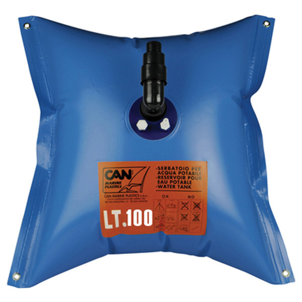 Can-SB 100Ltr Flexible Water Tank - Square