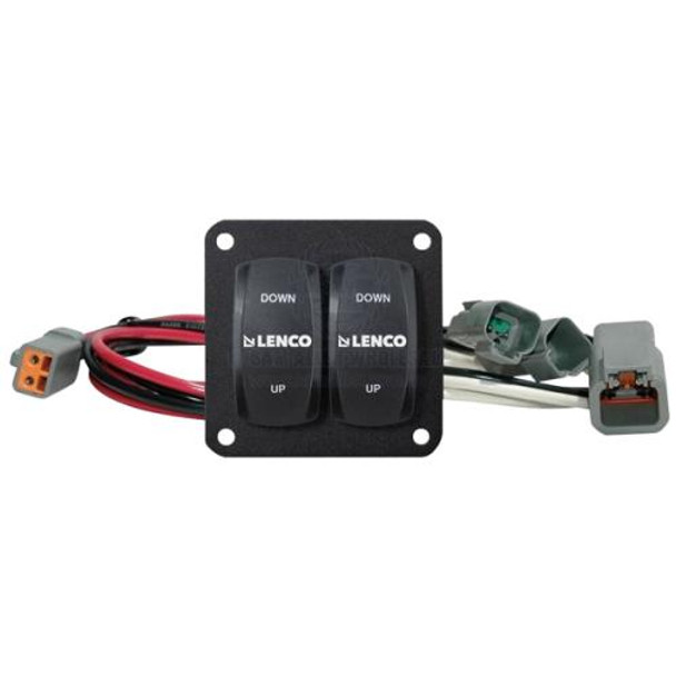 Lenco Trim Tab Switch Kit - Double Rocker