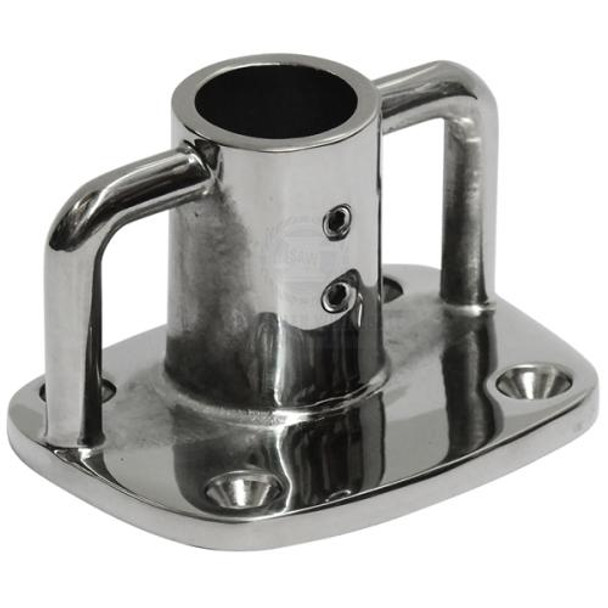 Stanchion Base - Heavy Duty - S/Steel Stanchion Base - Heavy Duty - S/Steel