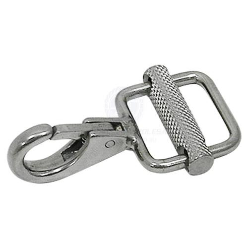 Webbing Hook - Snap Adjustable - Stainless Steel