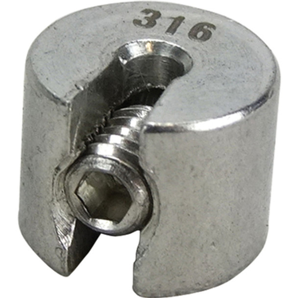 2.3mm x M4 316G Stainless Steel Adjustable Stop