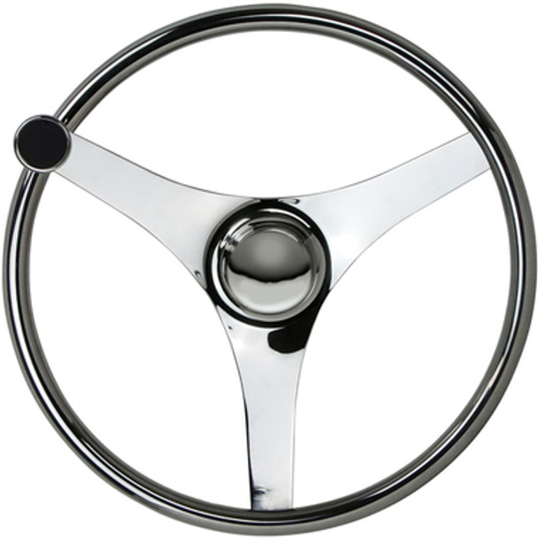 304G Stainless Steel Wheel with Grip & Knob 390mm