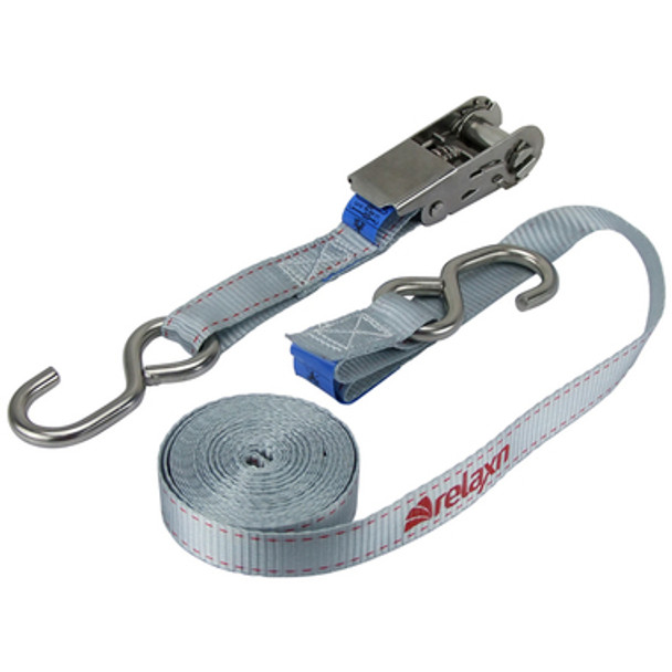 25mm Stainless Steel Ratchet - Strap 5m Single