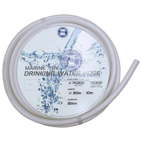 Hose Drinking Water Food Grade 1/2 ID x 20m Roll