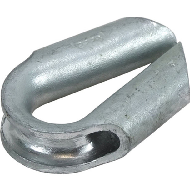 48mm Heavy Duty Galvanised Tube Thimble