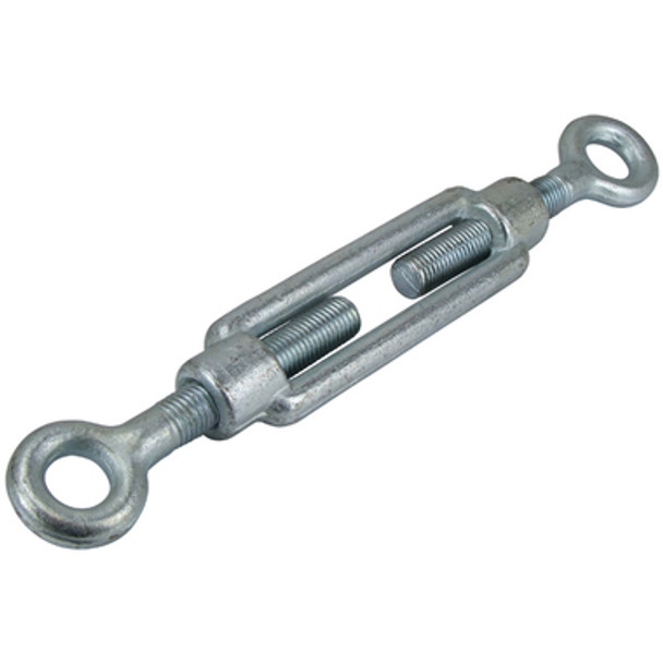 8mm Galvanised Turnbuckles - Eye & Eye