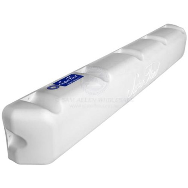 Supafend Straight White PVC Dock Fender