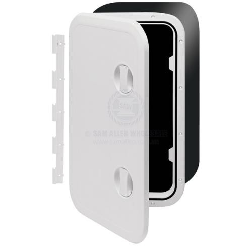 Hatches - Storage Boxes With Removable & Fixed Hinge - ASA Plastic - Dual Handle