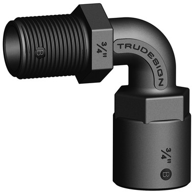TruDesign Coupling 90 Degree 3/4" BSPF - BSPM