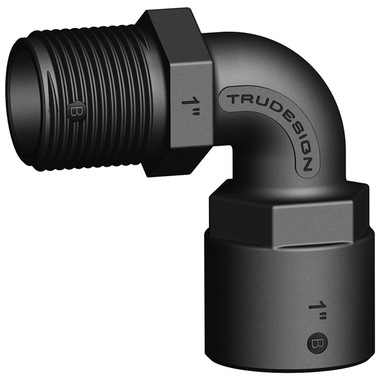 TruDesign Coupling 90 Degree 1" BSPF - BSPM