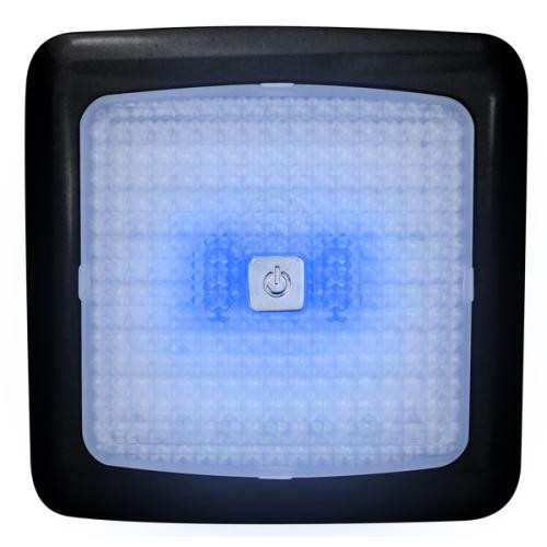 Relaxn LED Ceiling Light With Touch/Dimmable Function - Square Frame 165mm Blue/White LED