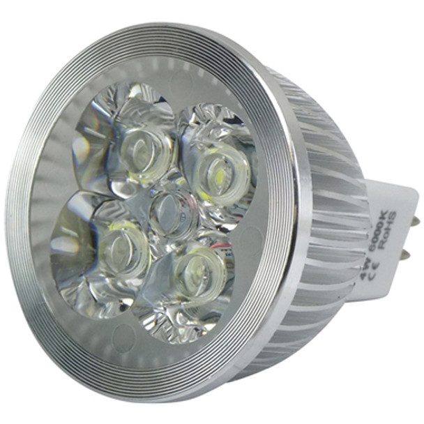 Highlight Output MR16 4W 320 Lumens 60 Deg. Lens 12VDC