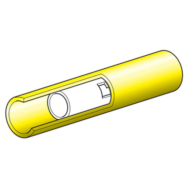 Insul Crimp Cable Con. 5-6mm Yellow Pack 100
