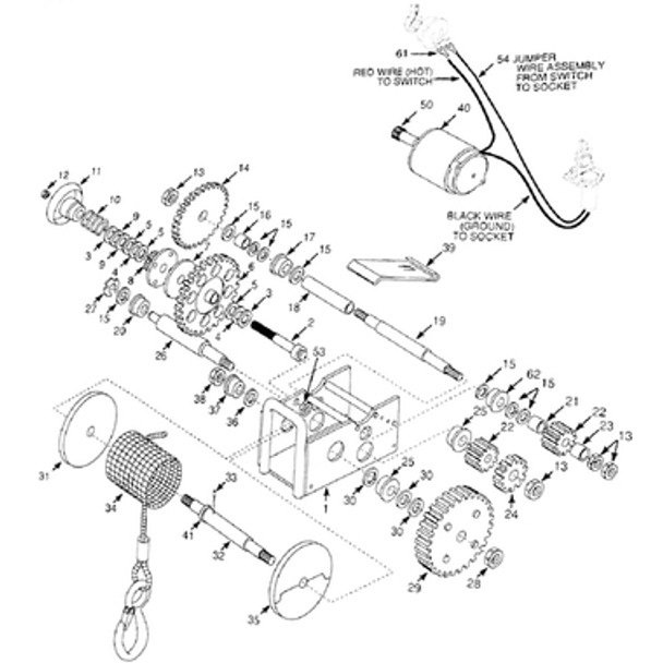 Pw712-912 Clutch Washer Repair Kit