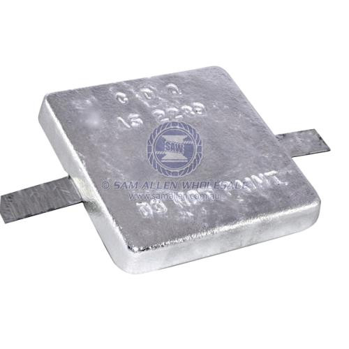 Anodes - Alloy Block Square with Strap