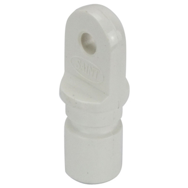 Tube End 19mm x 1.6mm White