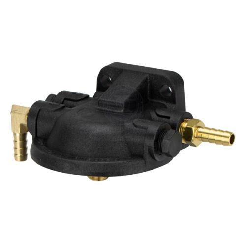 Relaxn Fuel Filter Head Only Mercury Thread 3/8 NPTF Ports