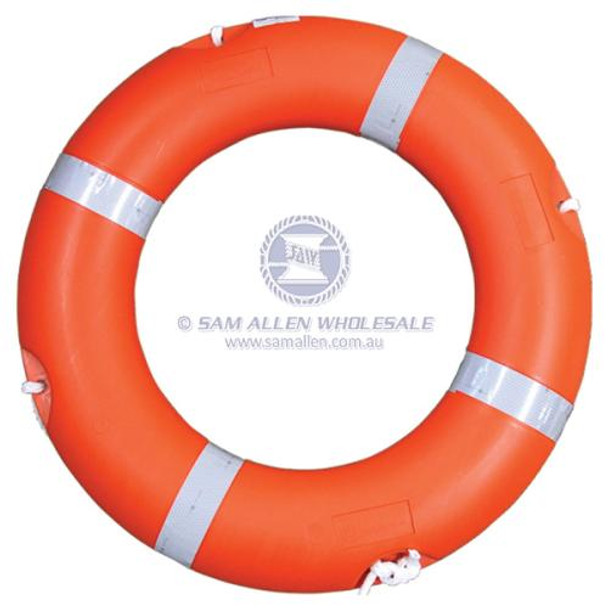 Can-SB 30'' 750mm Orange Lifebuoy 2.8Kg Foam Filled - 7 Pack