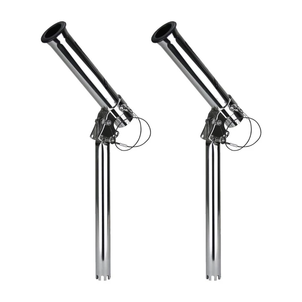 Reelax Base Multi Mount Rod Rigger Stainless Steel (Pair)