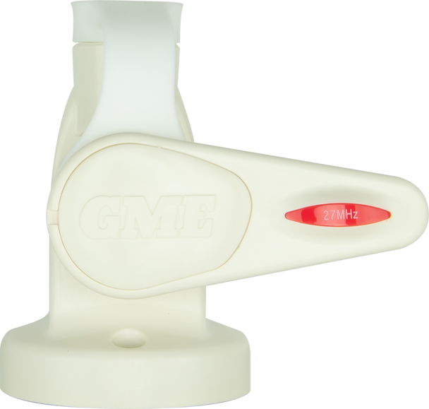 GME ABL015 Round Single Swivel Antenna Base With Lead - Suit AW36xx Whips - White