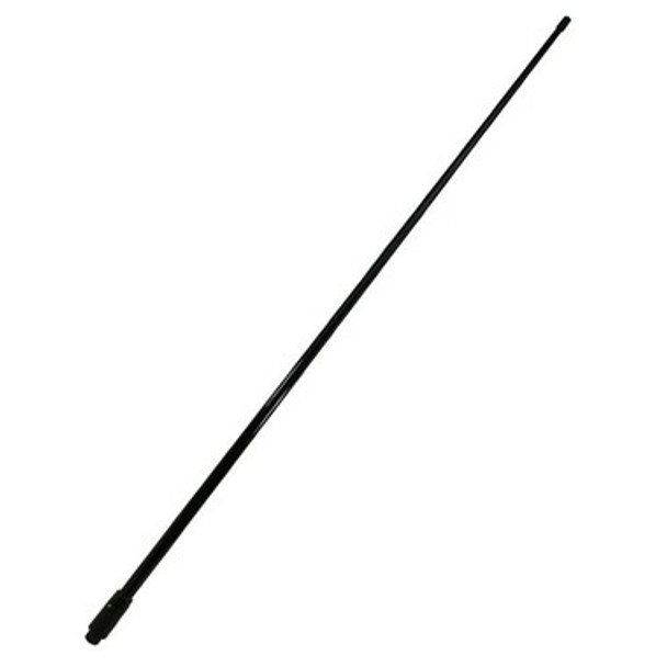 GME AW368BB 2.4m AM/FM Detachable Antenna Whip - Black