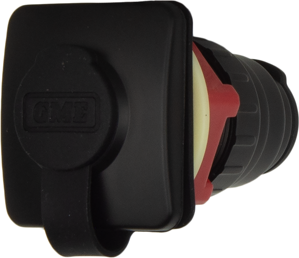 GME MK012B Flush Mount Microphone Socket - Suit GX400 / GX700 - Black