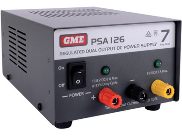 GME PSA126 Regulated Power Supply (7 Amp Peak)