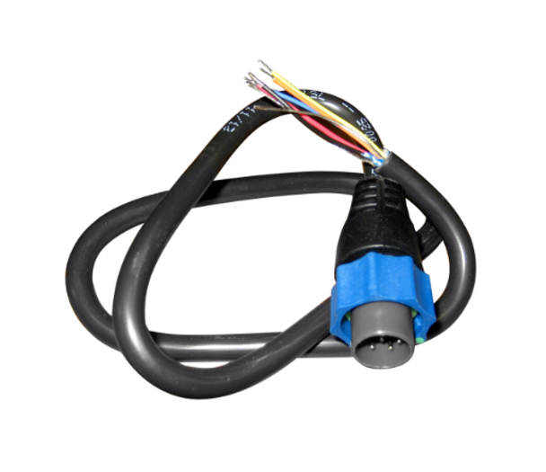 Transducer Adaptor Cable 7 pin Blue to bare wires