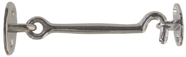 Cabin Door Hooks - Chrome Brass