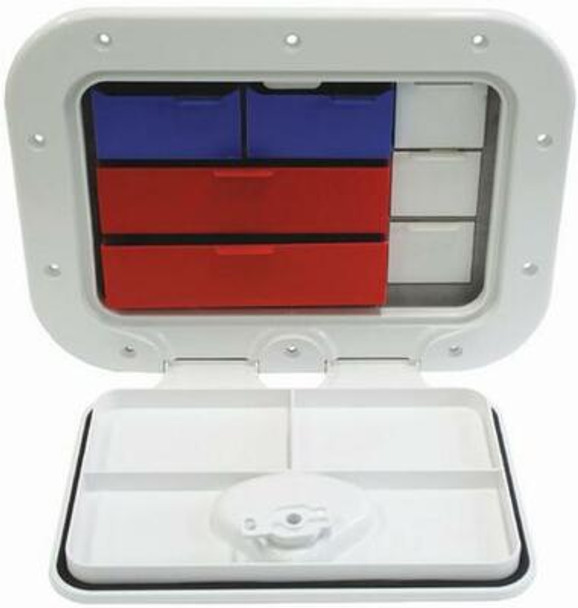 Storage Hatch and Tackle Box - 375 x 275