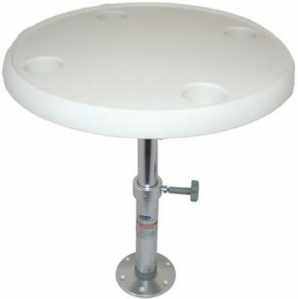 Round Table & Pedestal Set