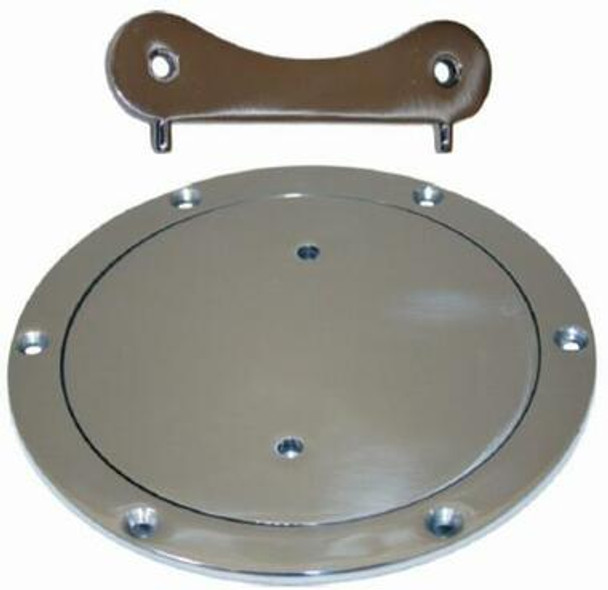 Deck Plate - Round Stainless