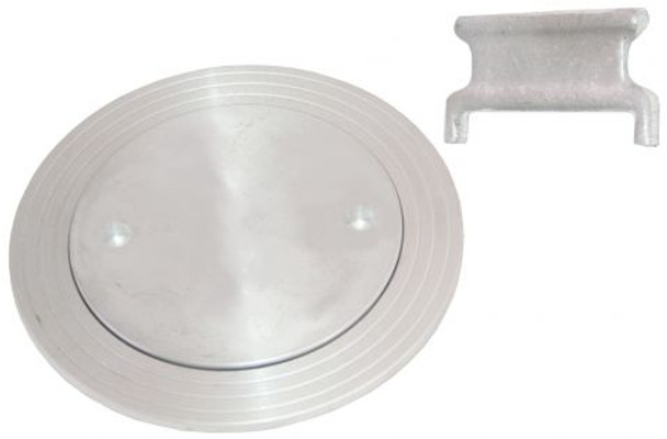 Armstrong Deck Plate - Round Aluminium