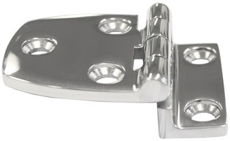 Cast 316 Stainless Steel Hinges-Low Profile - (Pair) Offset height - 10mm