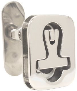 Flush Latches - Cast 316 Stainless -Type B - Concealed Fastening Via Plate