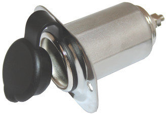 Power Socket - Stainless Steel