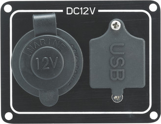 Cigarette Socket & USB Panel